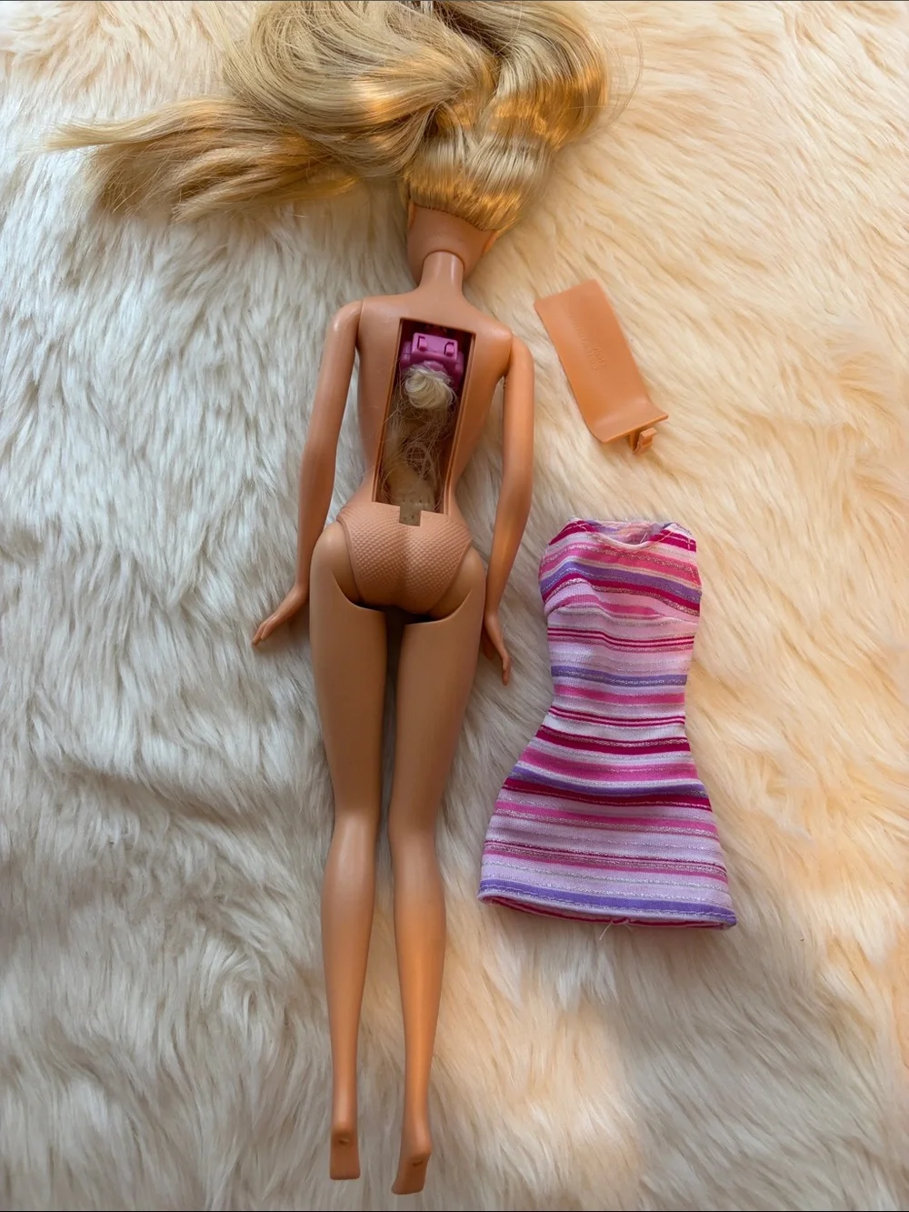 BARBIE Cut 'n Style Doll w Extra Hair Extensions
